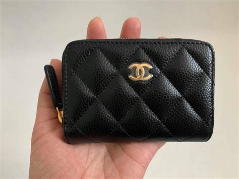 chanel chain coin purse|chanel zippy coin purse.